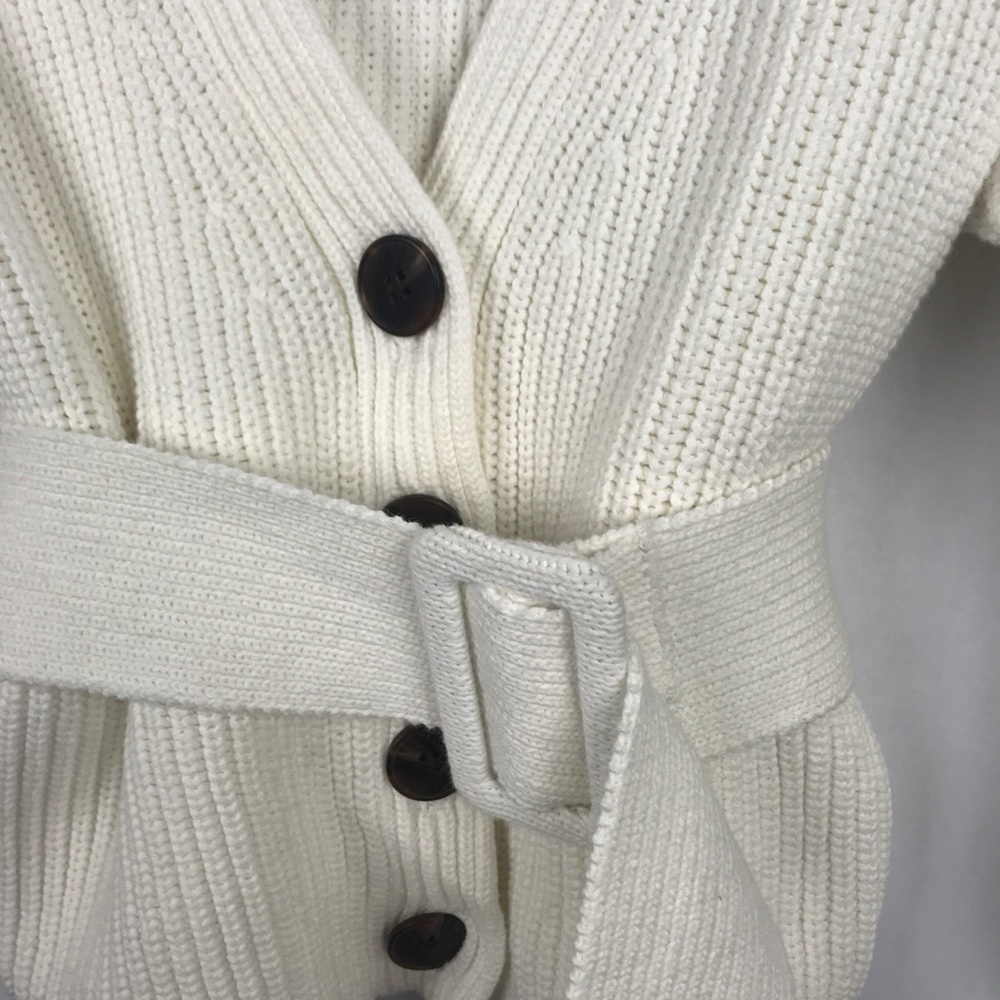 & Other Stories Belted Cropped Cardigan Sweater - Picture 5 of 8
